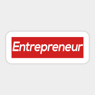 Entrepreneur Design Sticker